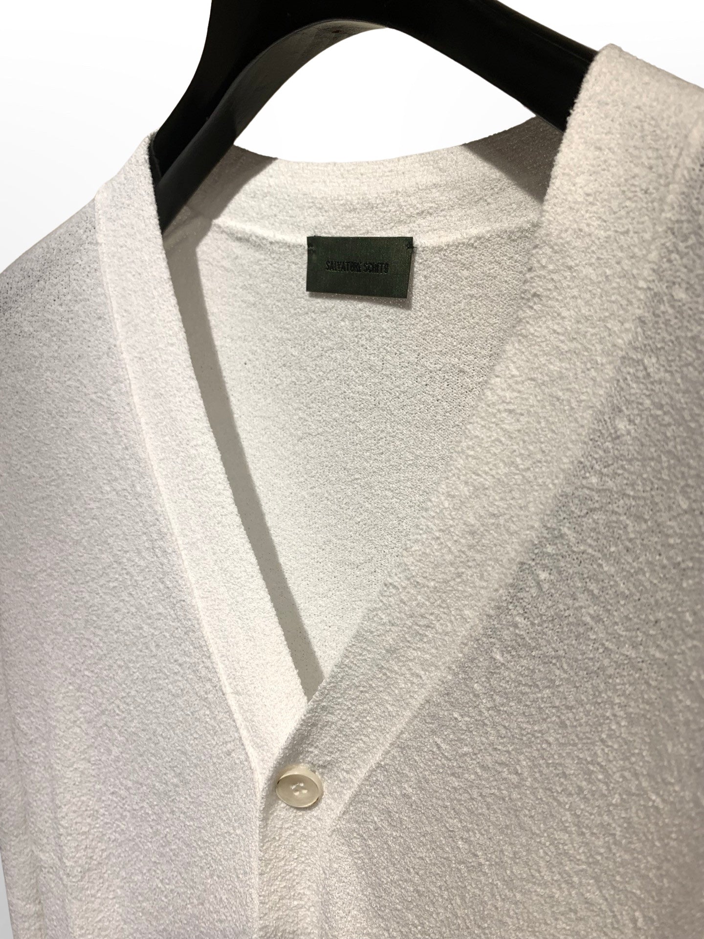 Cardigan White SALAVTORE SCHITO Salvatore Schito