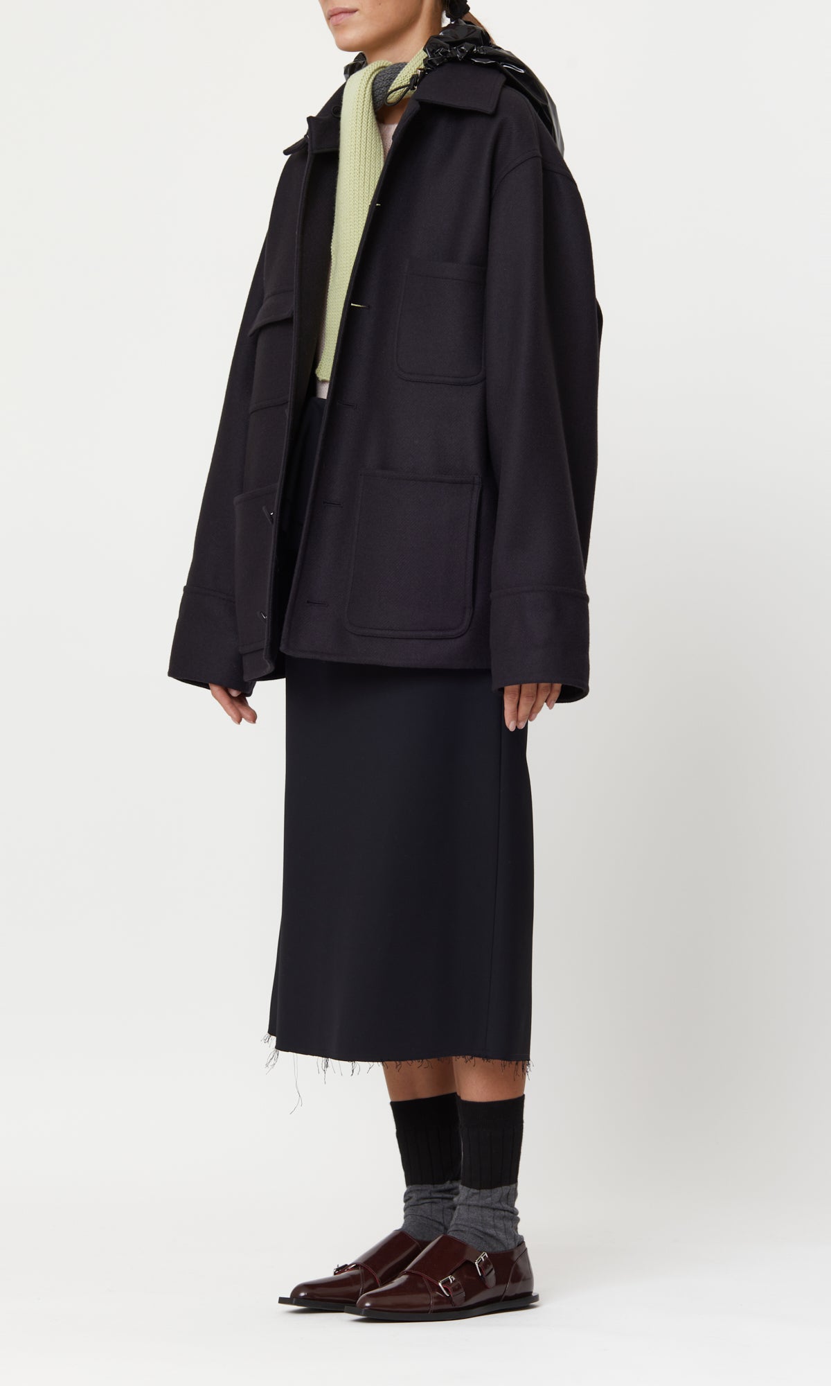 JACKET BLUE BLACK