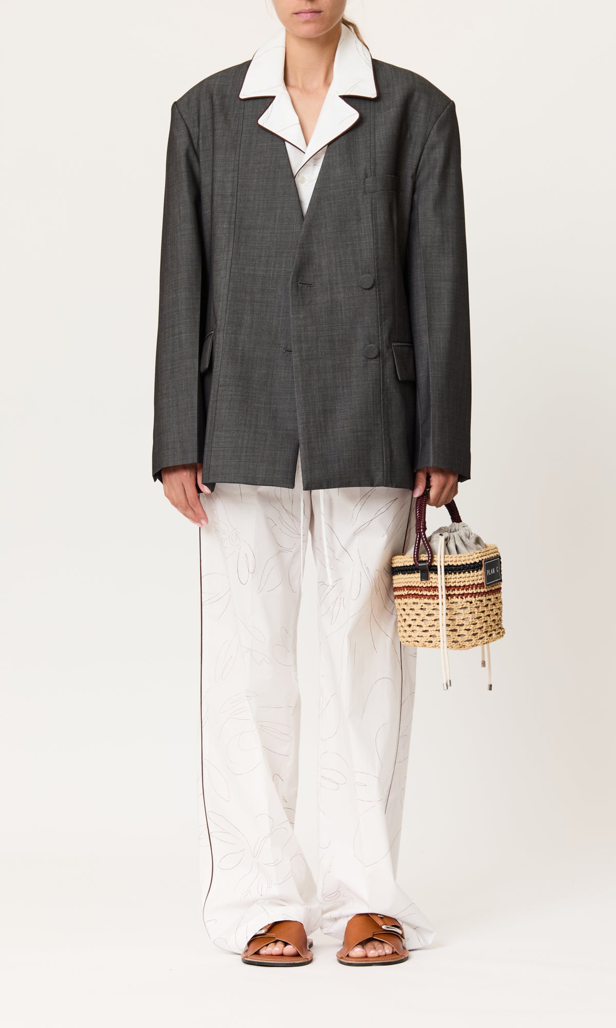 SHIRT S/S BLACK/WHITE