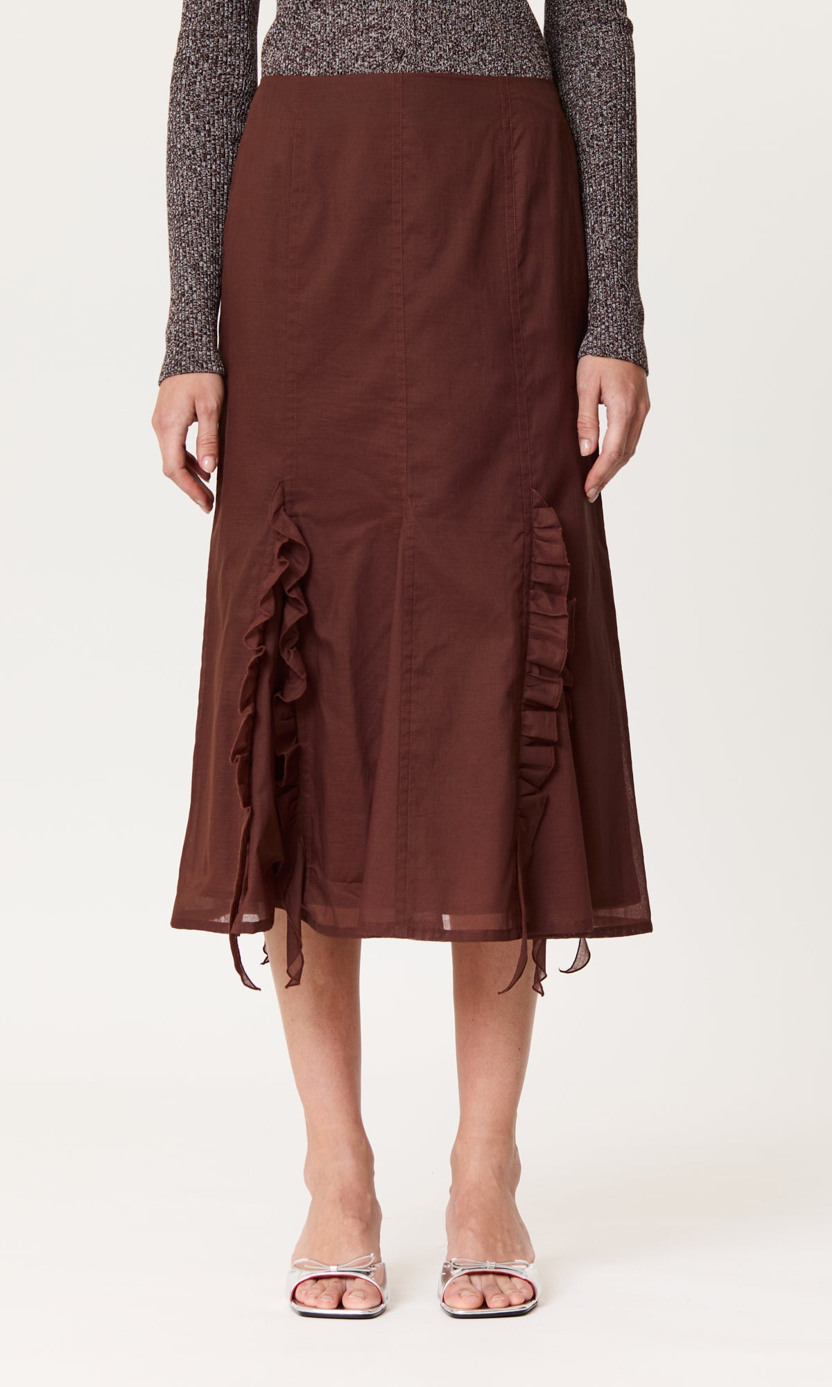 SKIRT BROWN C115