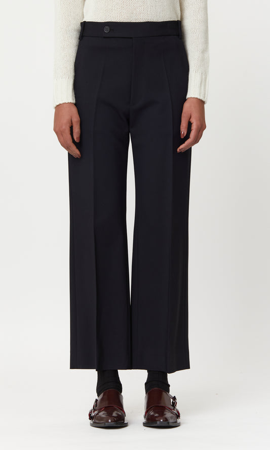 TROUSERS BLUE BLACK
