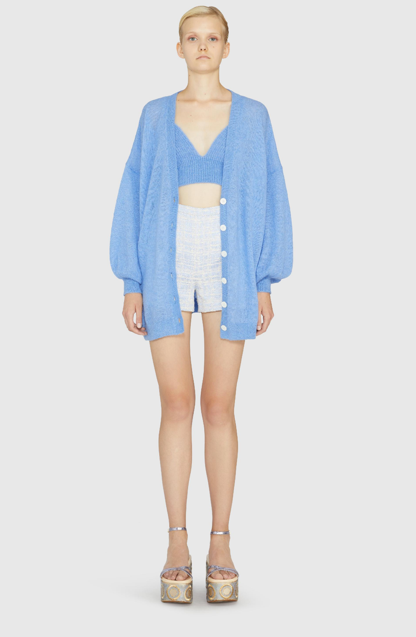 315.00 Knitted Bra Top ROCHAS Salvatore Schito