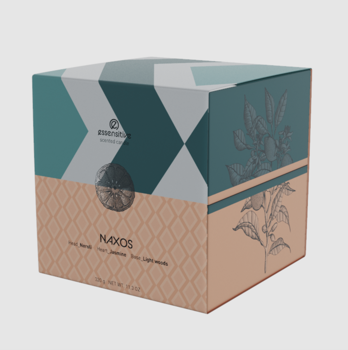 195.00 Candle Naxos / Floral, Woody, Musky ESSENSITIVE Salvatore Schito