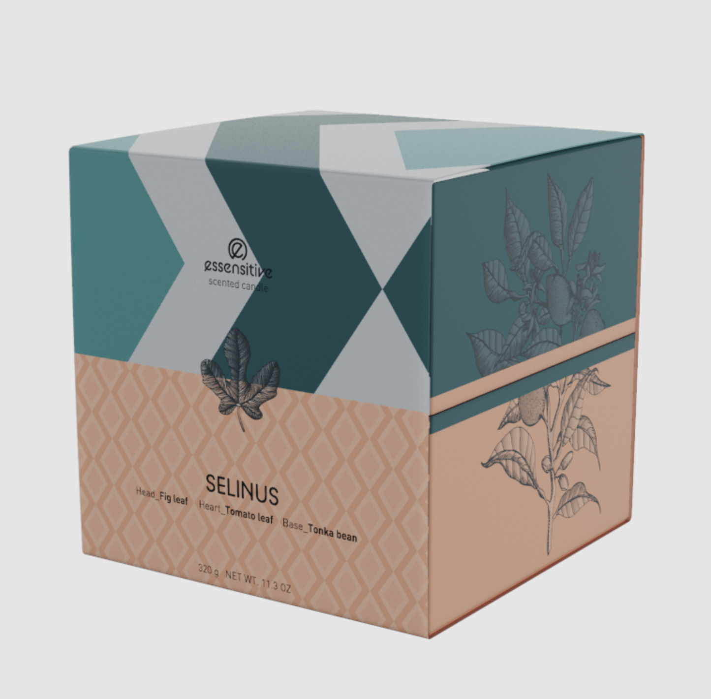 195.00 Candle Selinus / Fruity, green, woody ESSENSITIVE Salvatore Schito