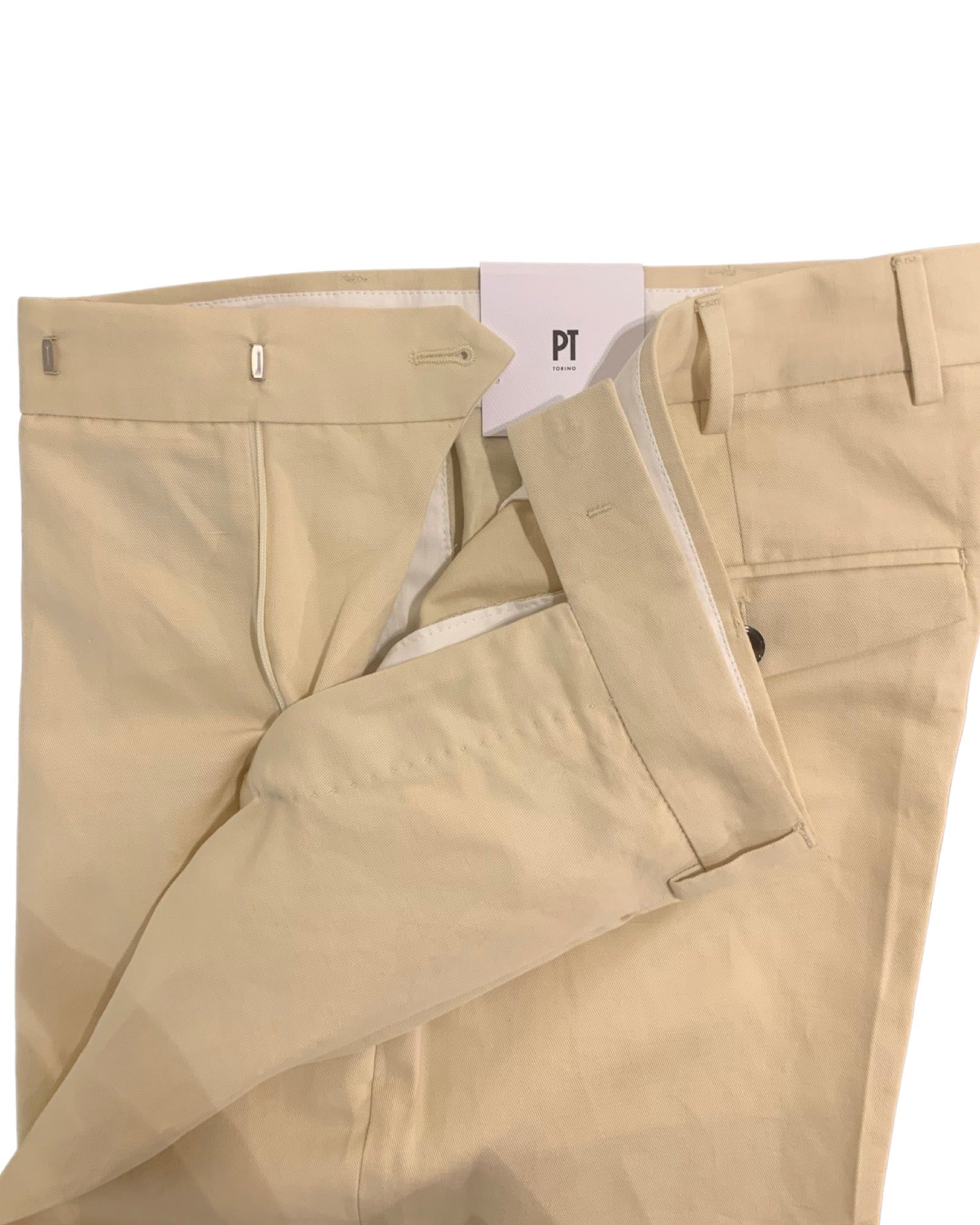 350.00 Trouser Edge Panna PT TORINO Salvatore Schito