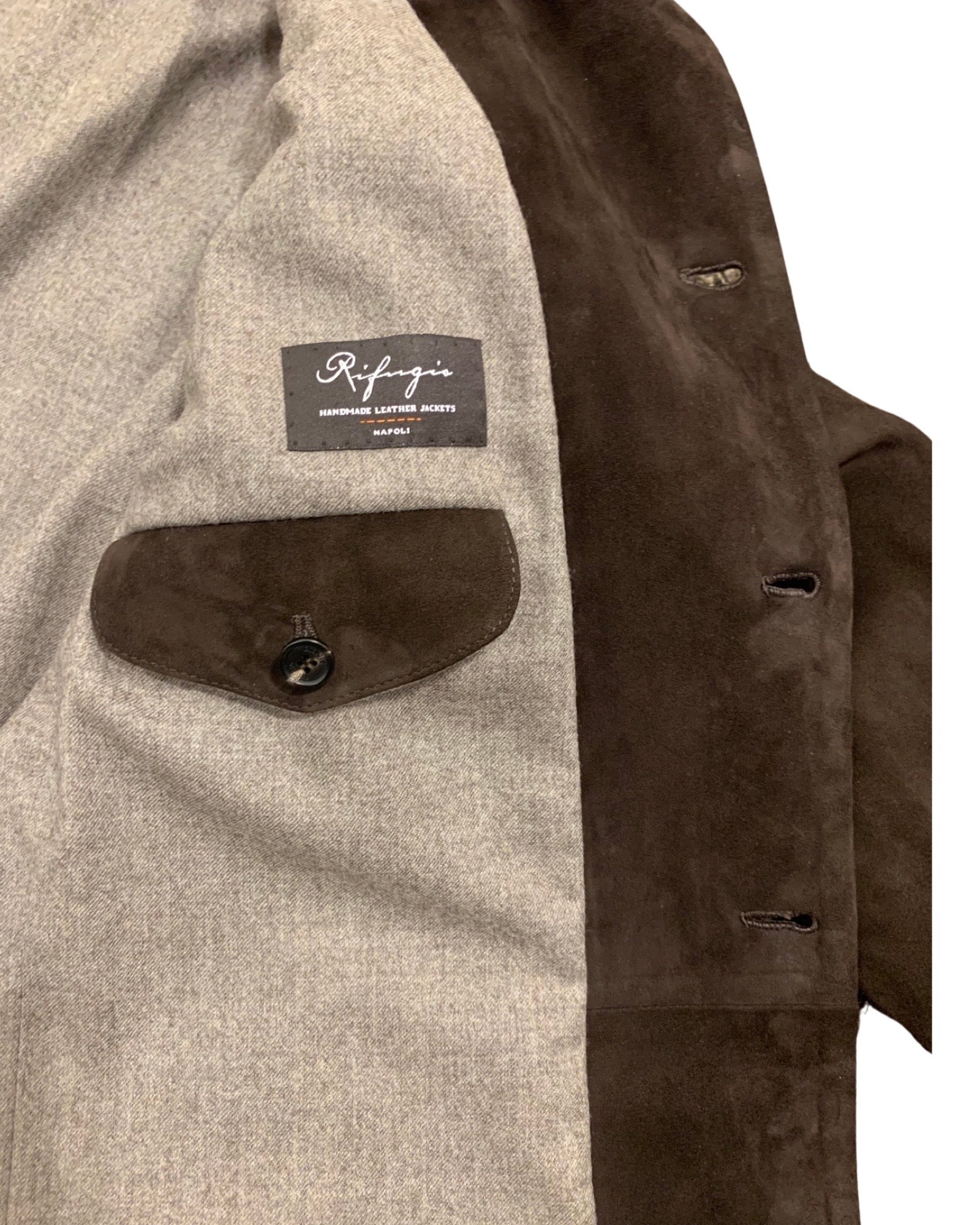 2980.00 Jacket Suede ICONIC ALFREDO RIFUGIO Salvatore Schito