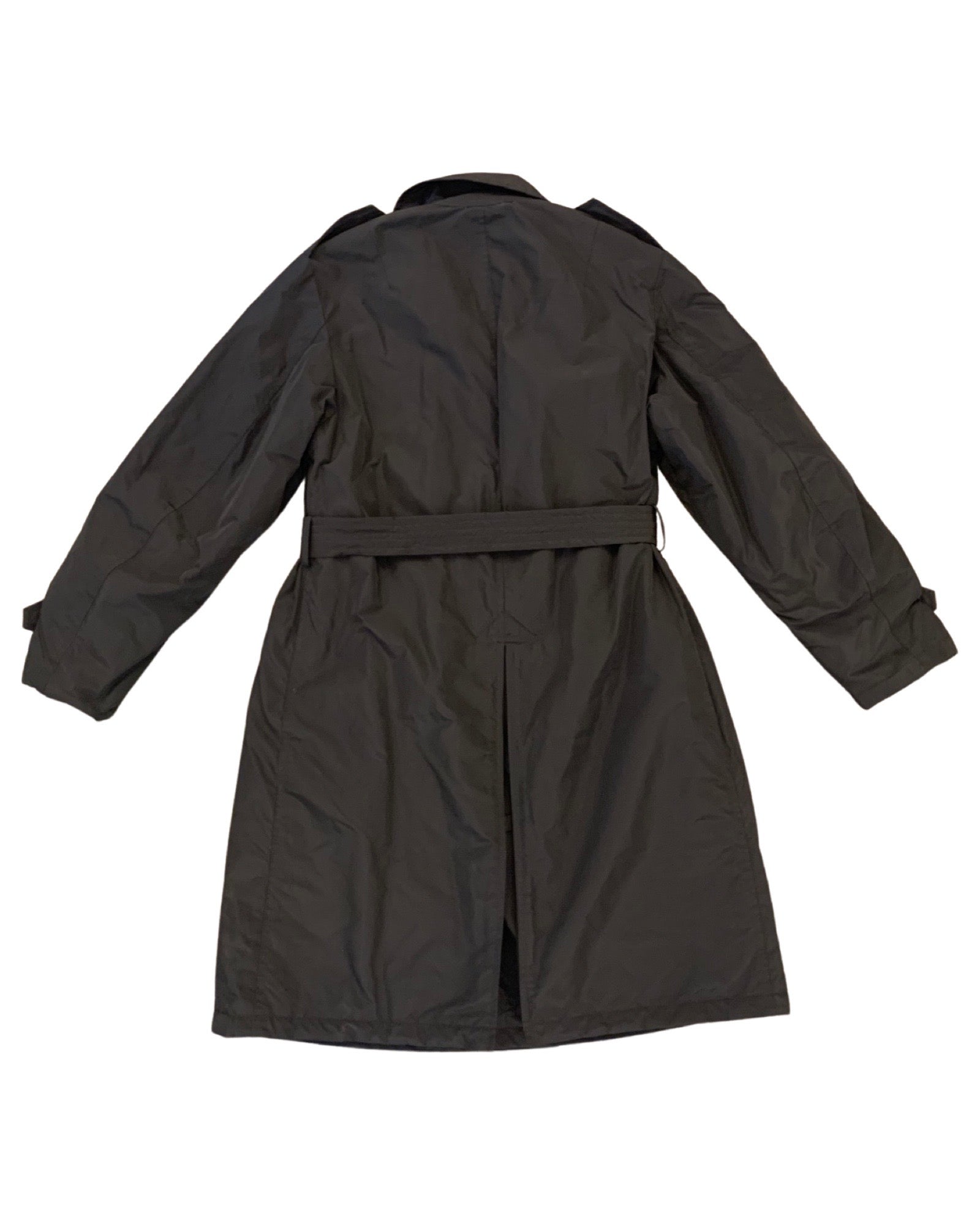850.00 Trench Romano Black L'IMPERMEABILE Salvatore Schito