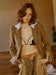 Maison Jejia Rose Baby Blazer Check