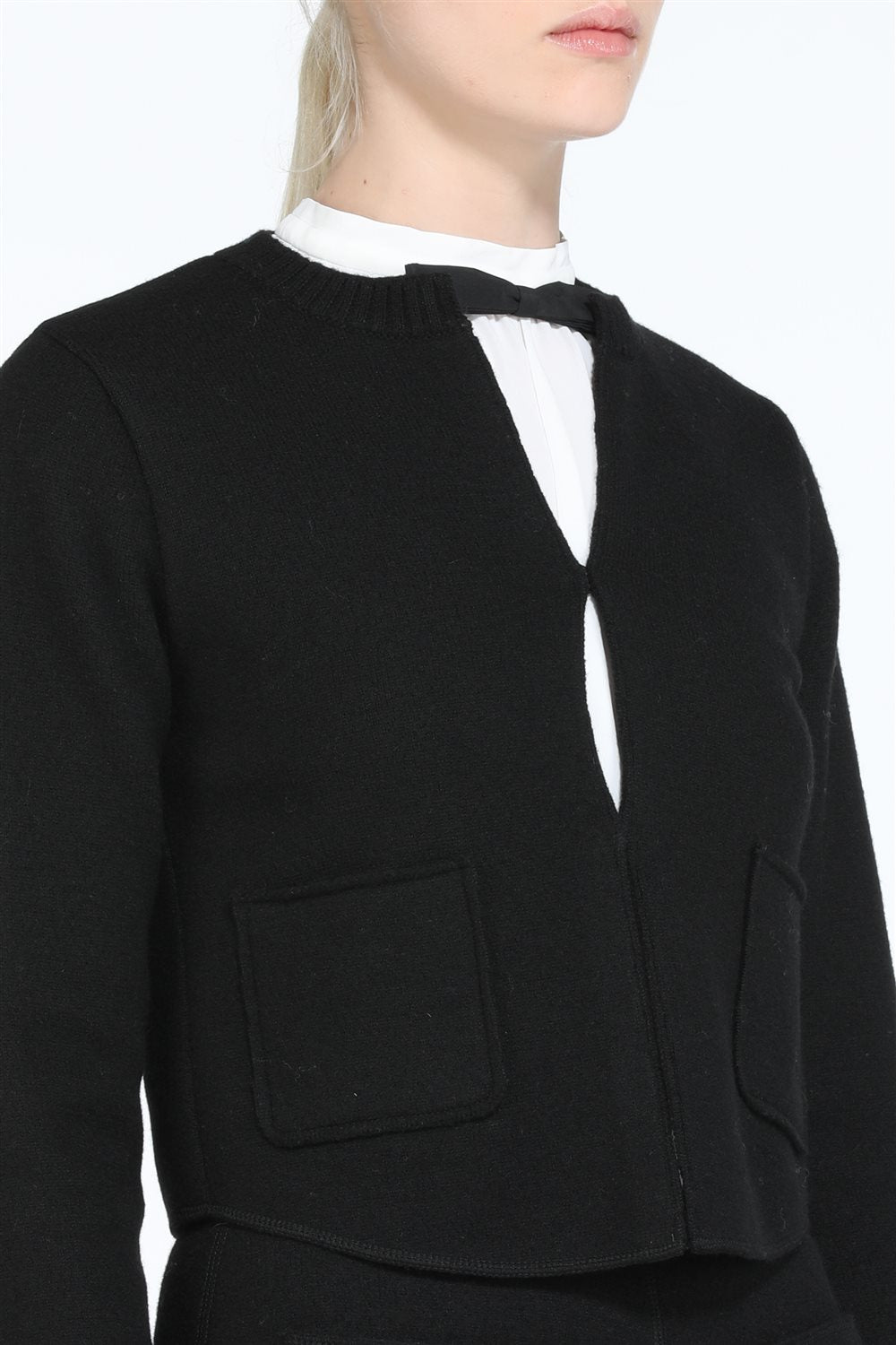 Cardigan Knit Blk