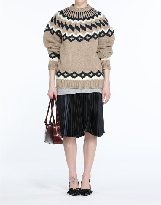 Sweater Beige Mix