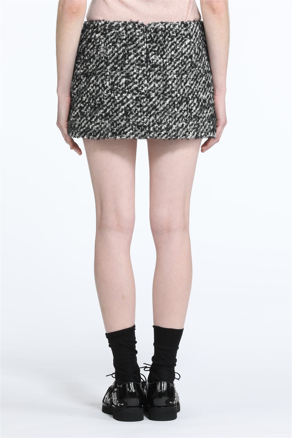 Skirt mini Boucle