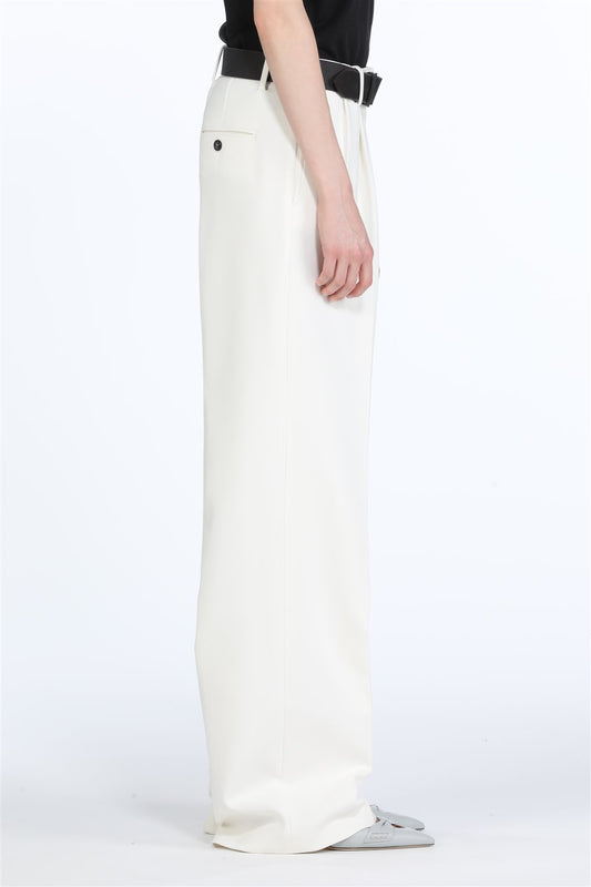 TROUSER ECRU