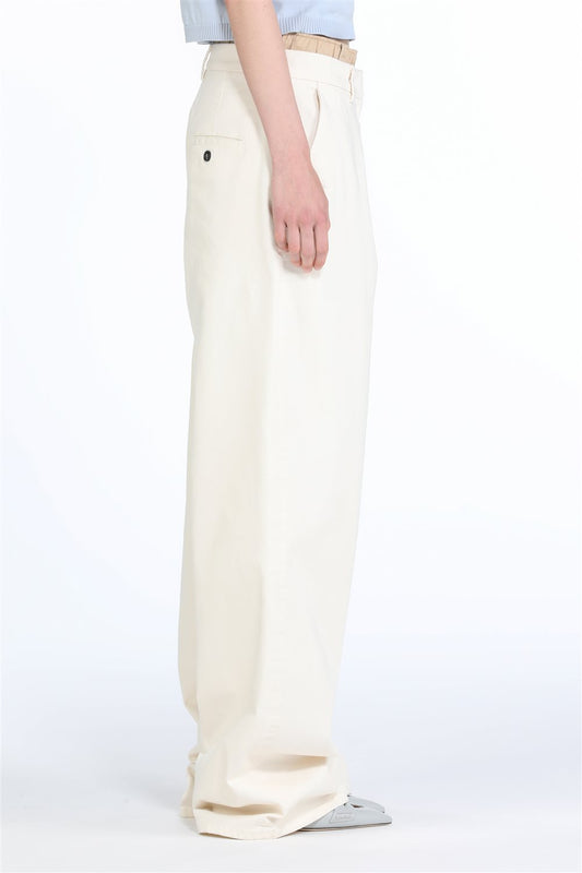 TROUSER  ECRU DENIM