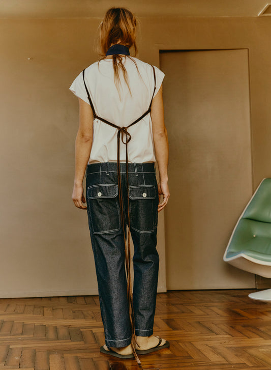 Maison Jejia Camille Denim Pants