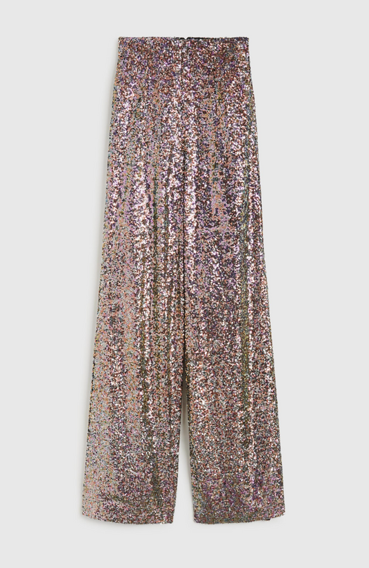 1090.00 Trouser Paillettes ROCHAS Salvatore Schito