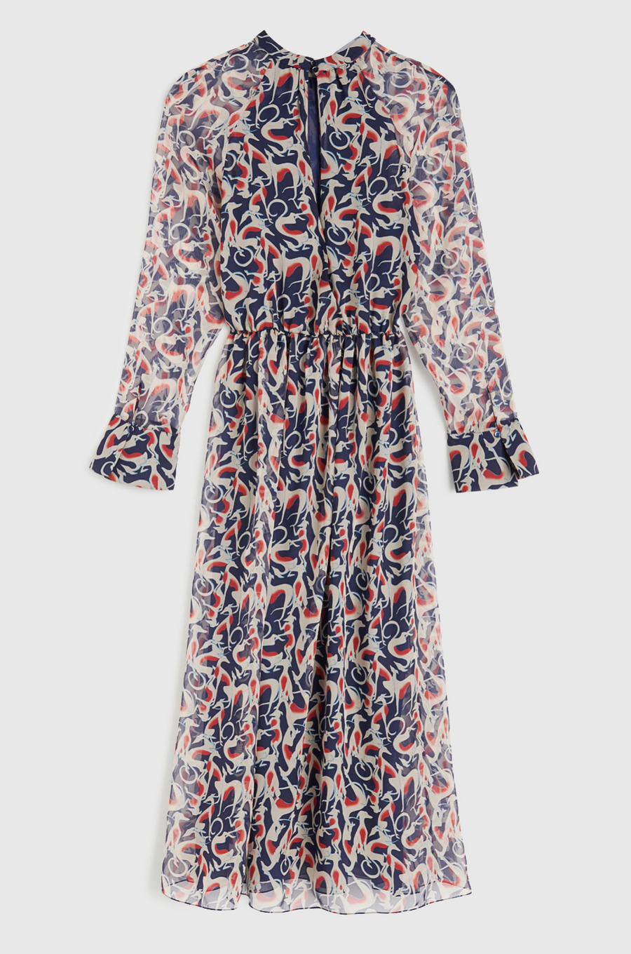 710.00 Dress Chiffon ROCHAS Salvatore Schito