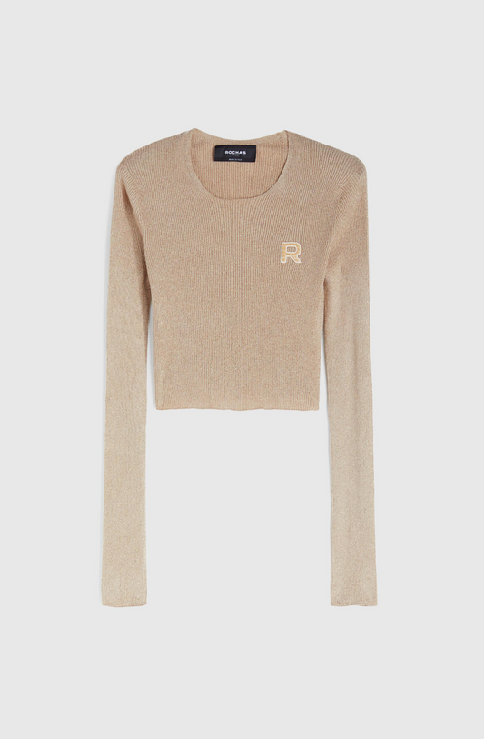 920.00 Knit Top Shimmer ROCHAS Salvatore Schito