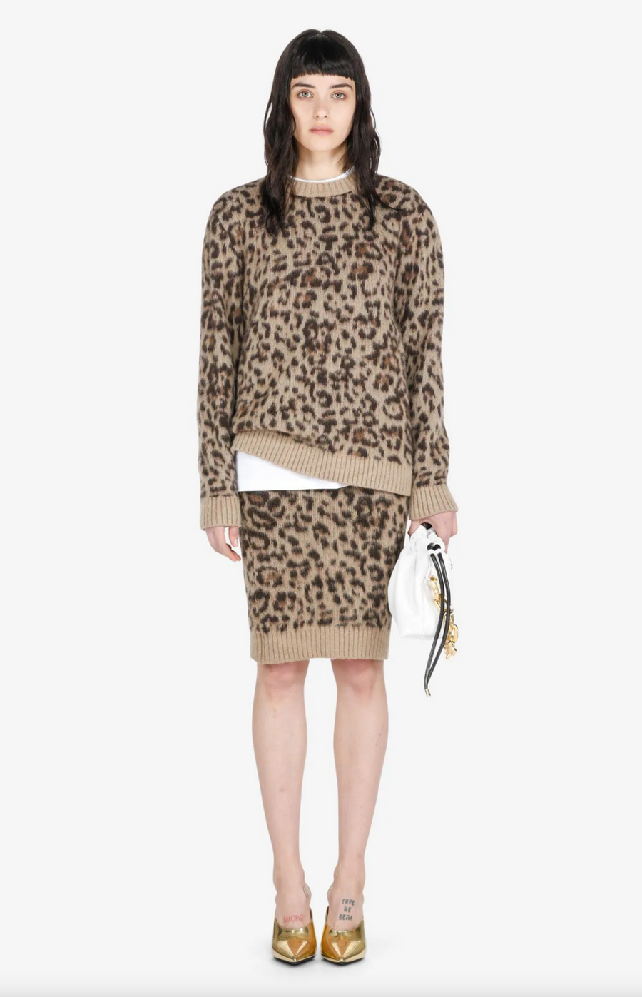 580.00 Skirt Leopard N°21 Salvatore Schito