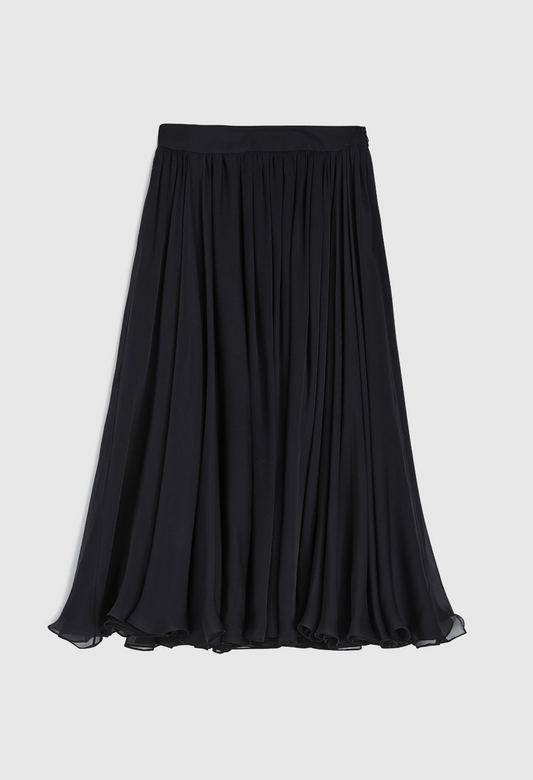 2430.00 Skirt Silk Charmeuse ROCHAS Salvatore Schito