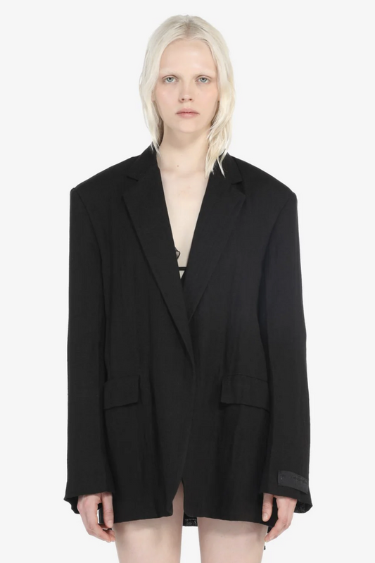 Jacket Linen Black N°21 Salvatore Schito