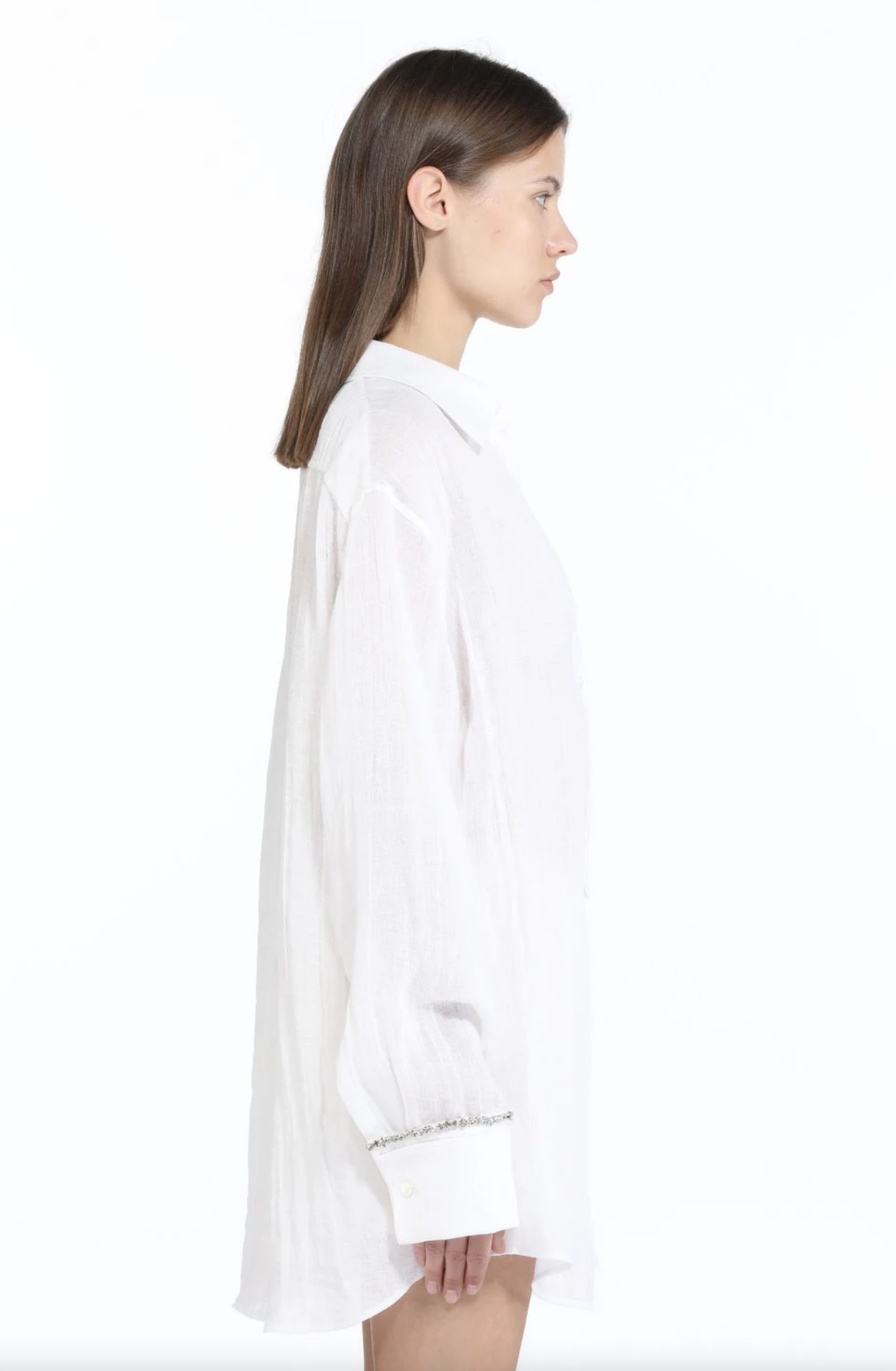 Shirt Linen White N°21 Salvatore Schito