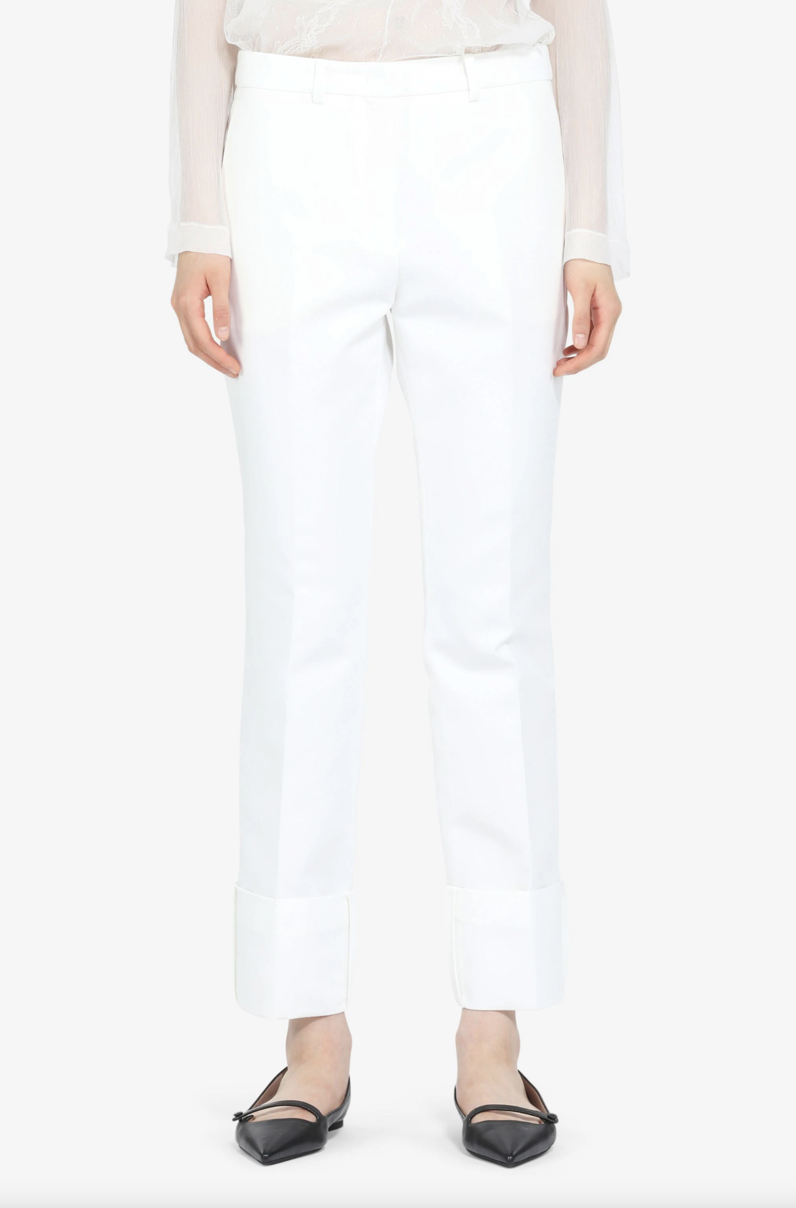 Trouser Optic White N°21 Salvatore Schito