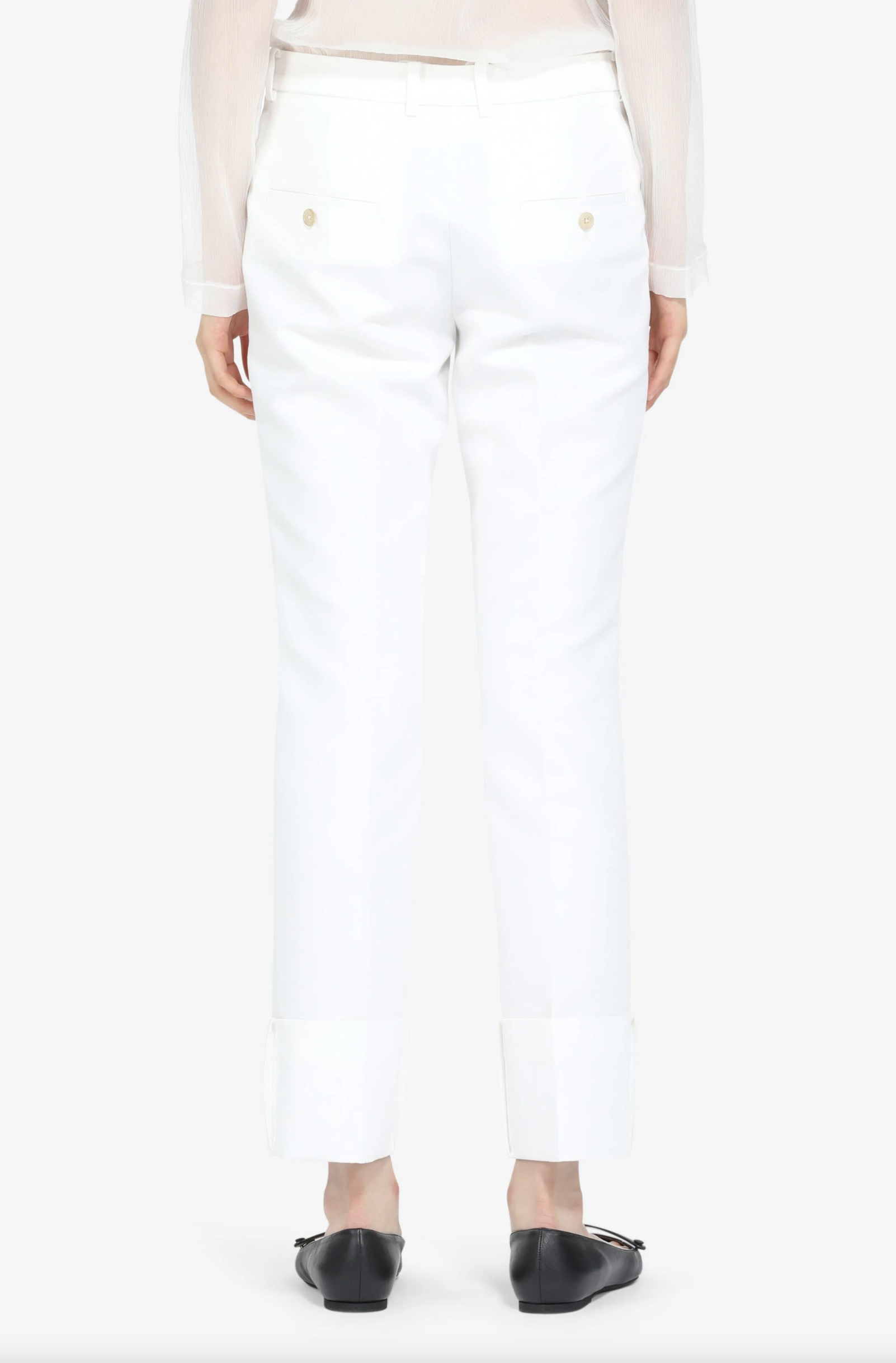 Trouser Optic White N°21 Salvatore Schito