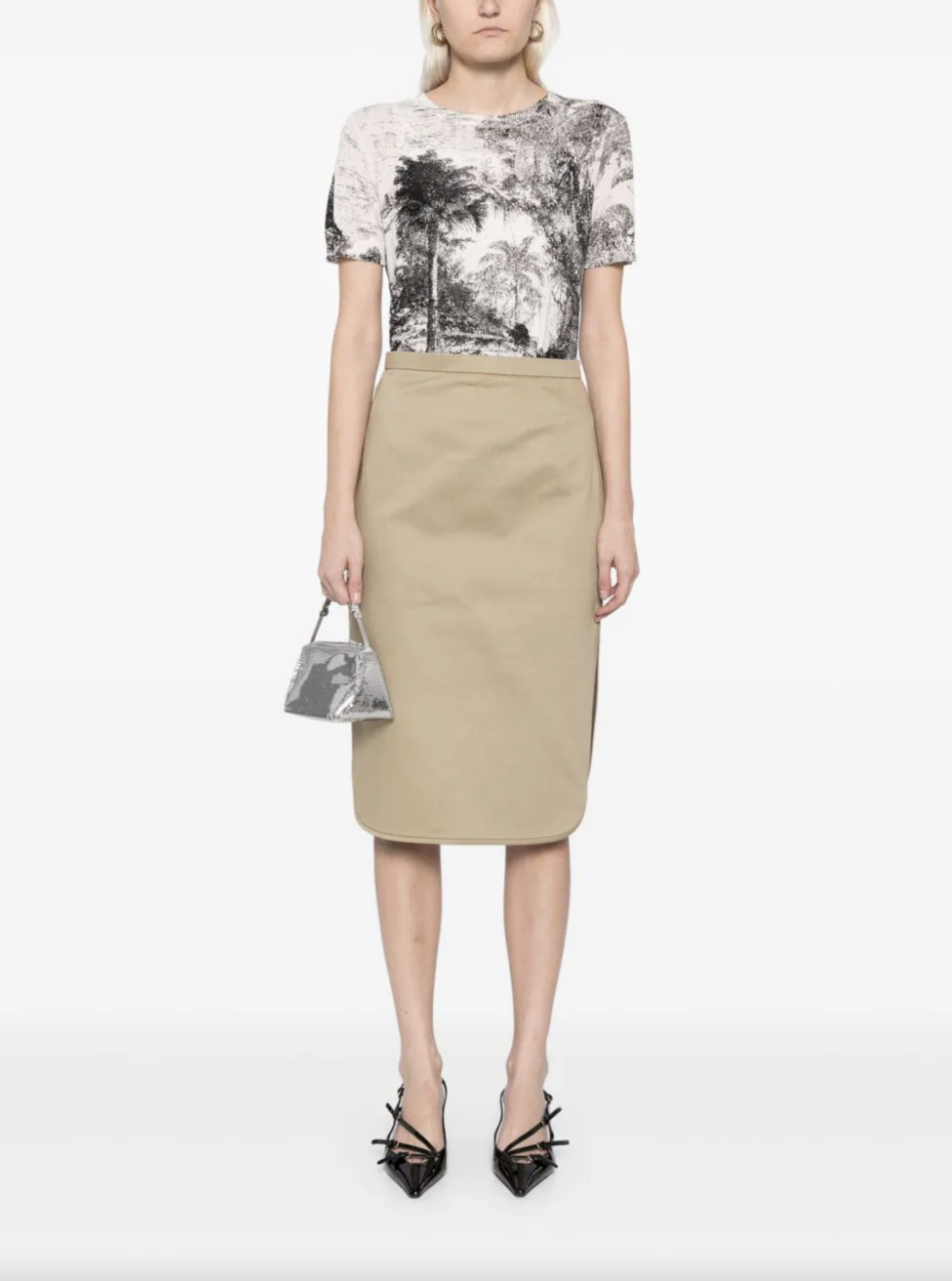 Skirt Beige N°21 Salvatore Schito