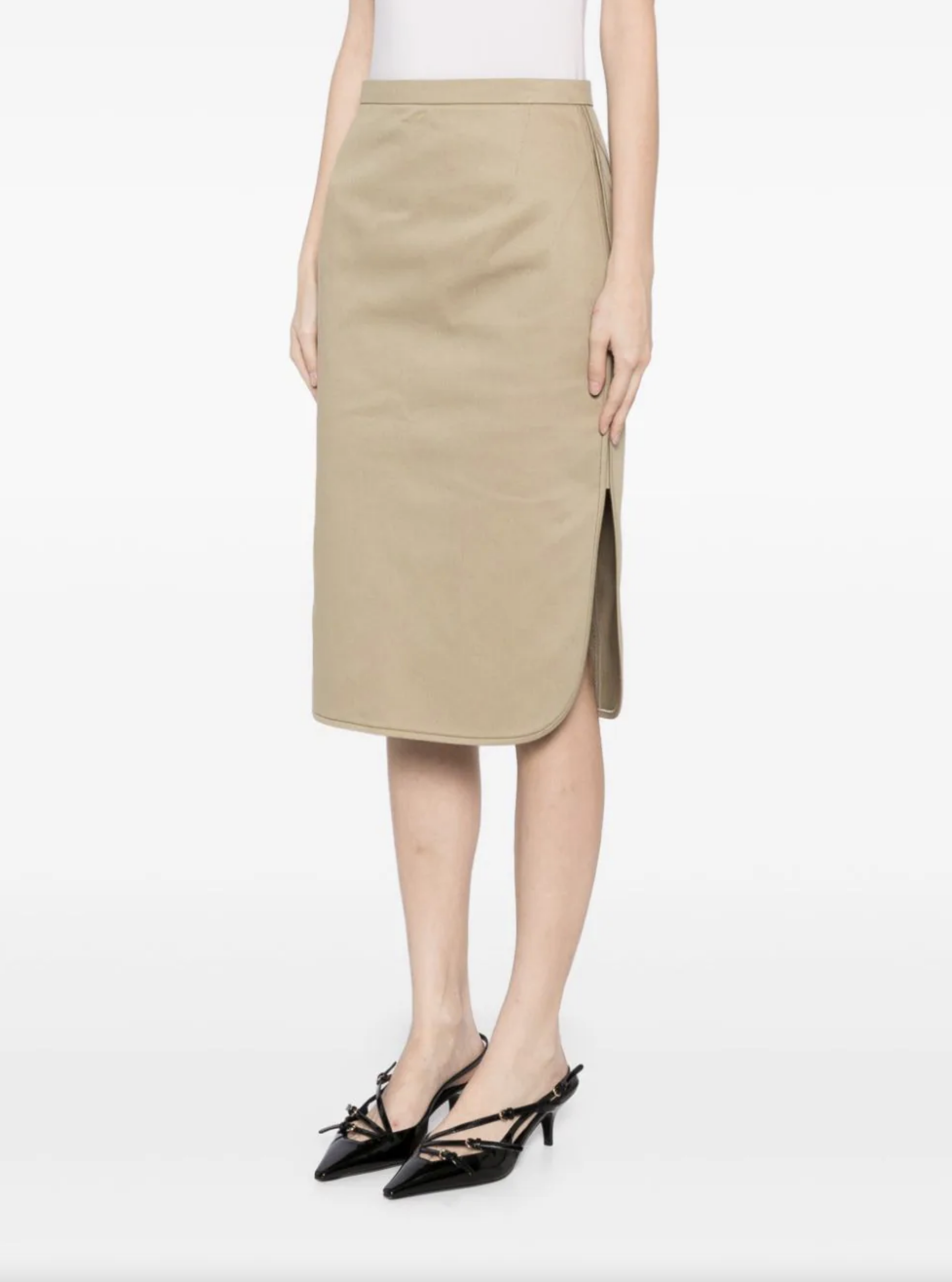 Skirt Beige N°21 Salvatore Schito