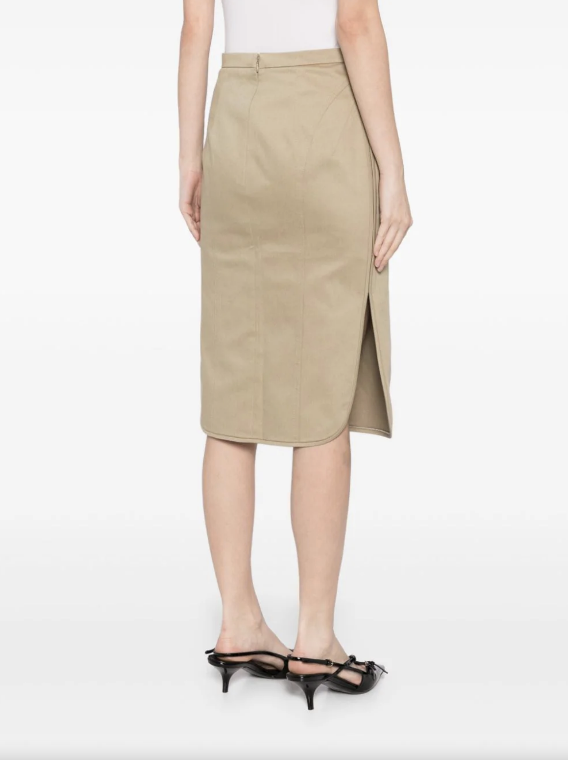 Skirt Beige N°21 Salvatore Schito