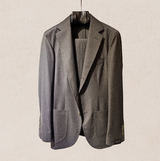 Suit Wool gray E.FORMICOLA Salvatore Schito