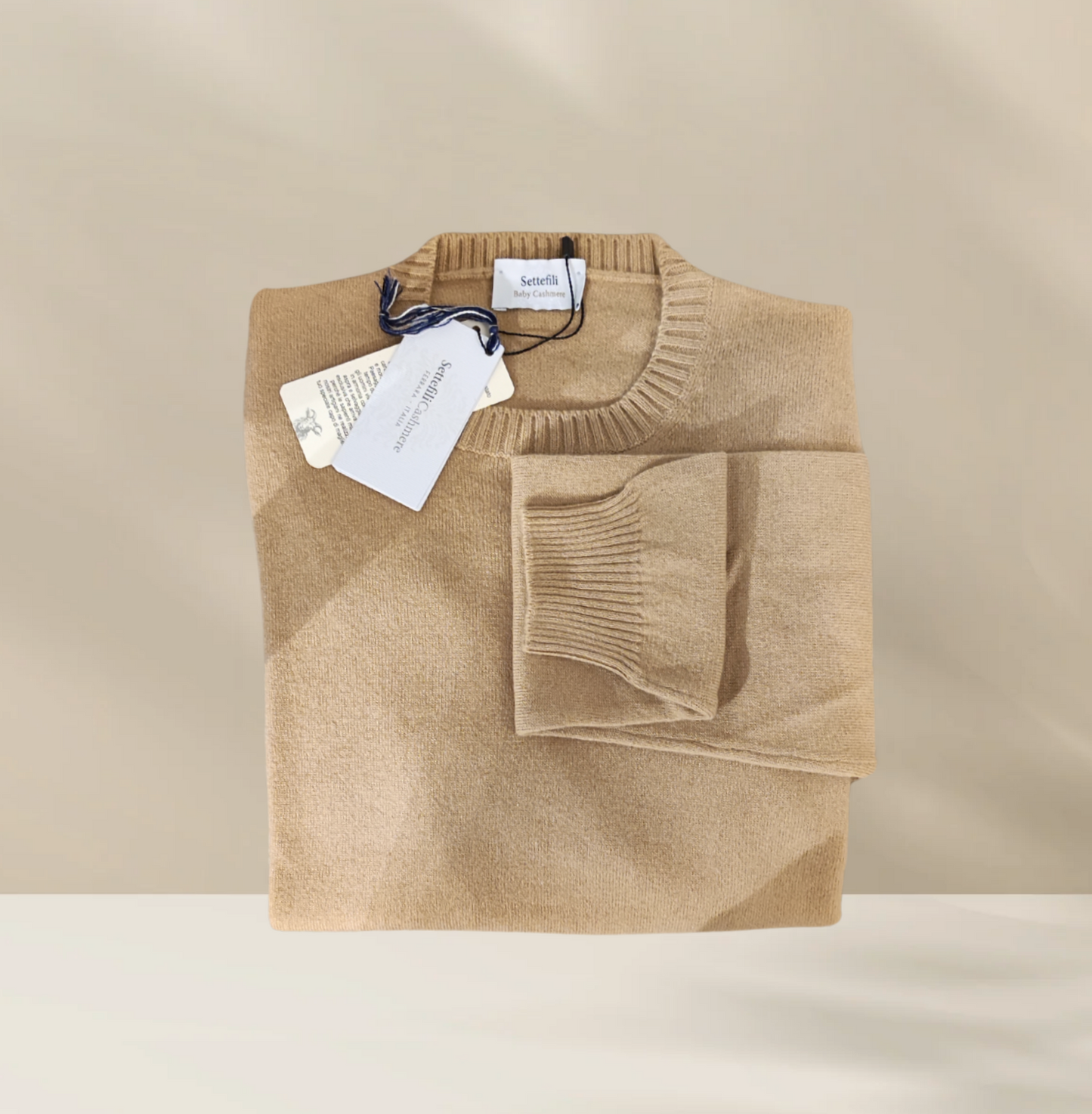 Jumper Cashmere Camel SETTEFILI Salvatore Schito