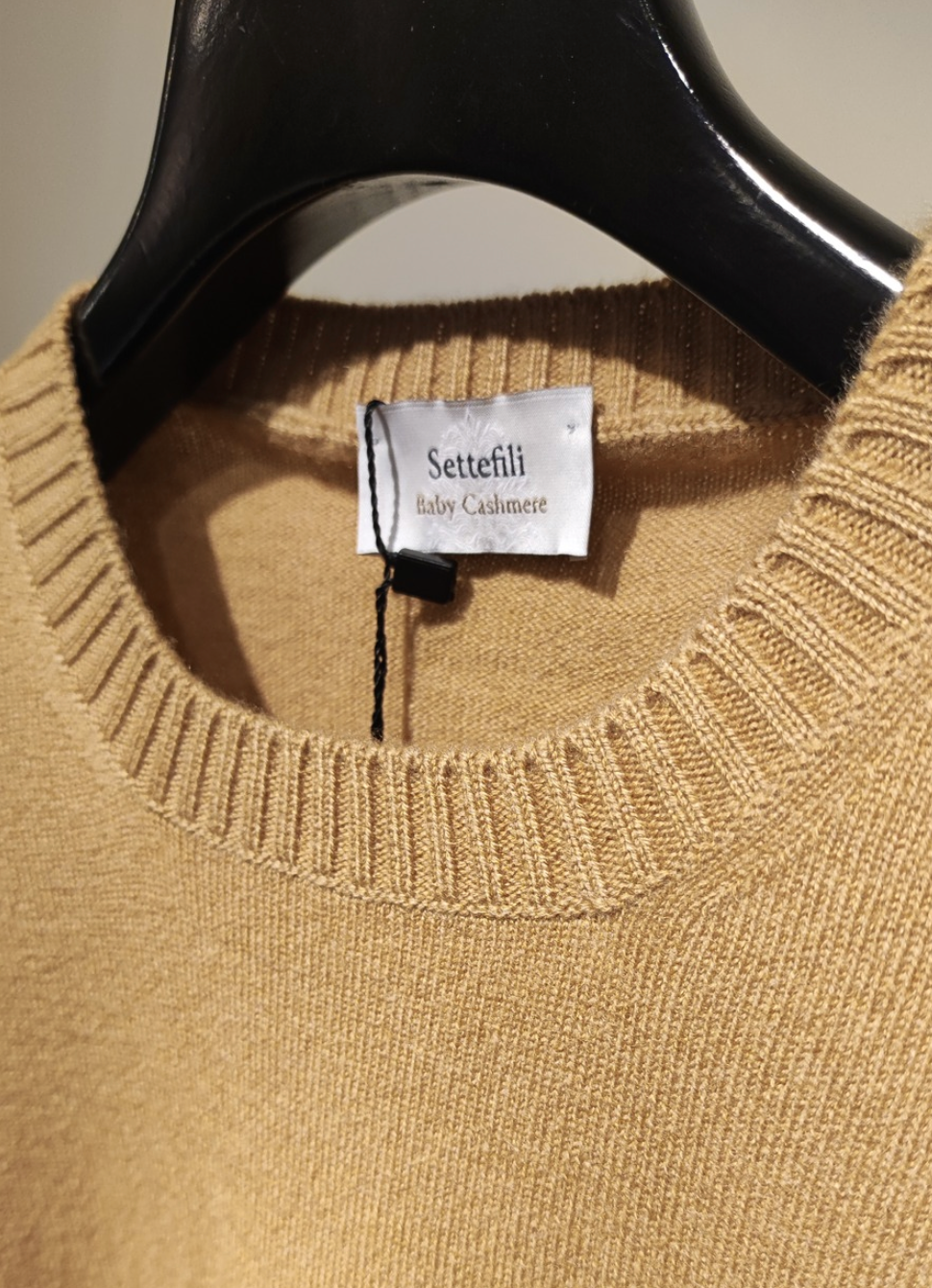 Jumper Cashmere Camel SETTEFILI Salvatore Schito