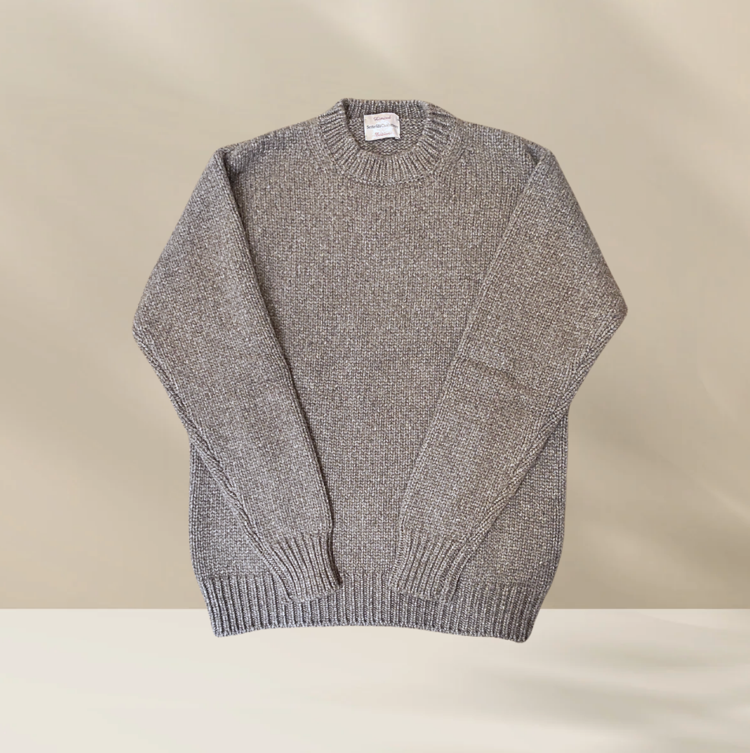 Handknit Cashmere Grey SETTEFILI Salvatore Schito