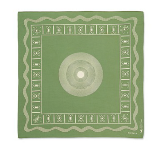 BANDANA CIRCLE GREEN