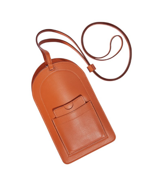 ETERNA LUXE PHONE BAG XXL ORANGE