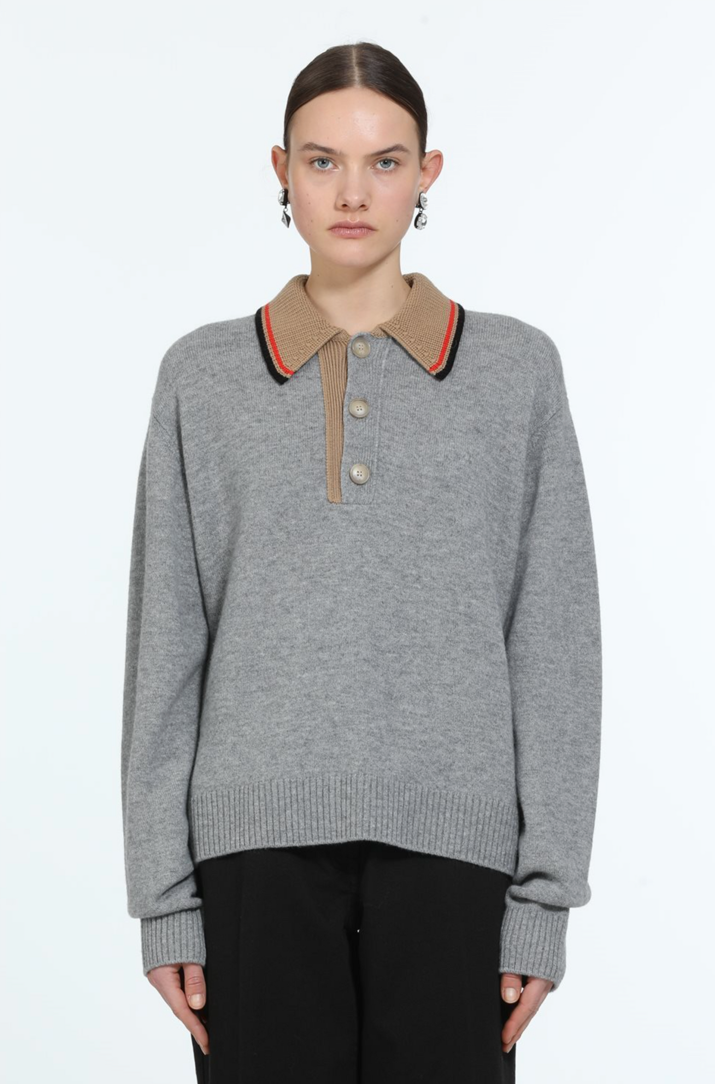 KNITWEAR A041 GREY