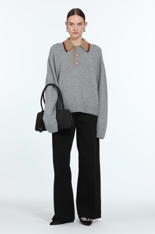KNITWEAR A041 GREY