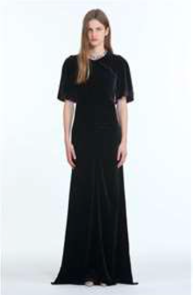 DRESS H121 BLACK