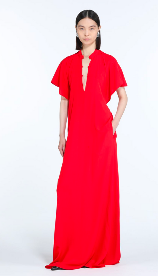 DRESS H151 ROSSO