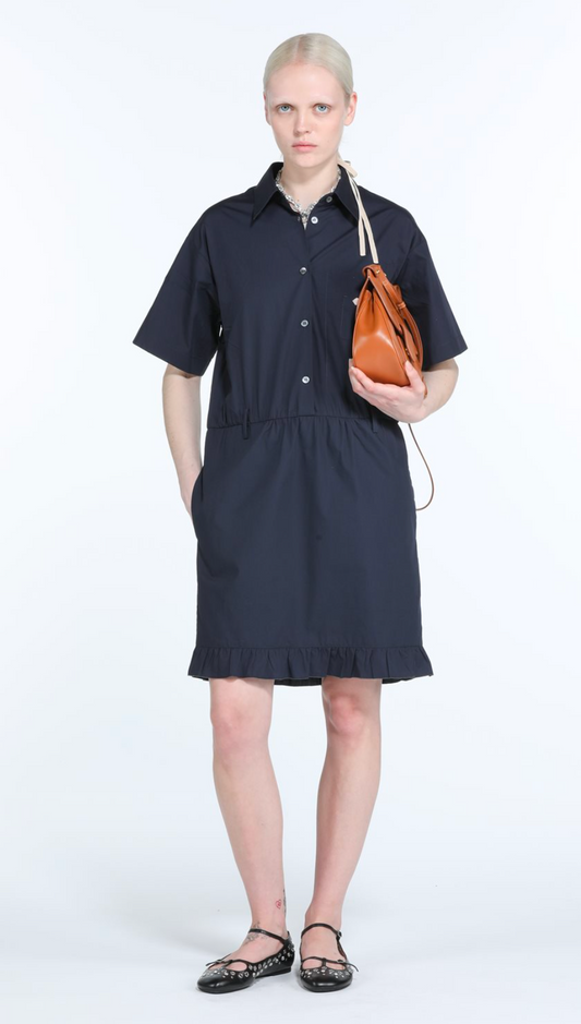 DRESS H071 BLUE