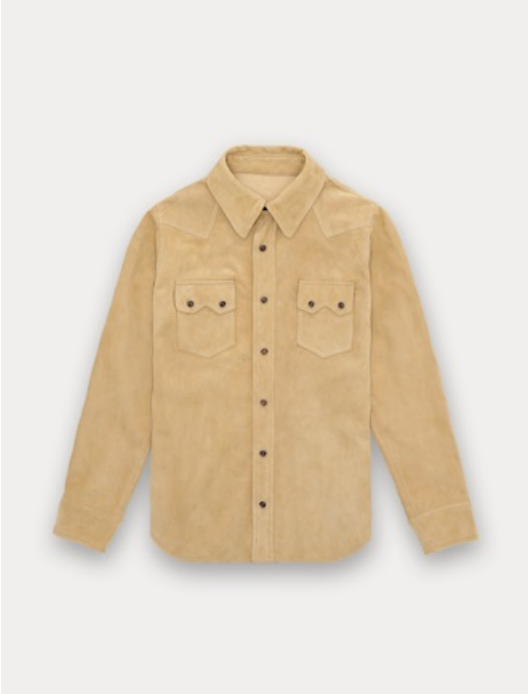 SHIRT TEXAN SUEDE