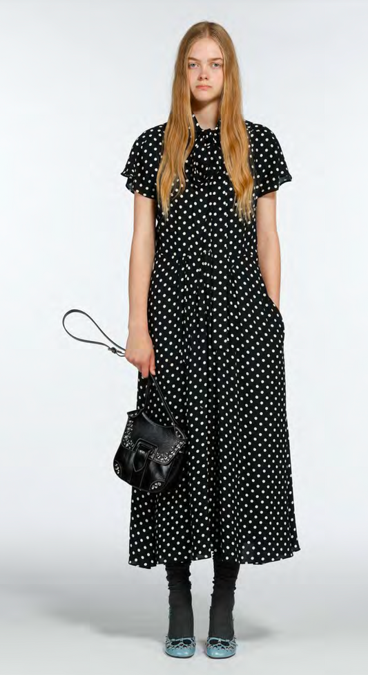 DRESS H032 POLKA