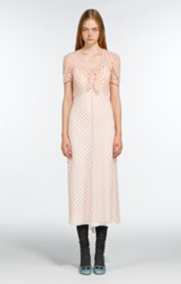 DRESS H161 POLKA LIGHT