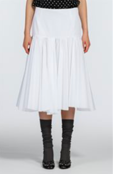 SKIRT C131 WHITE