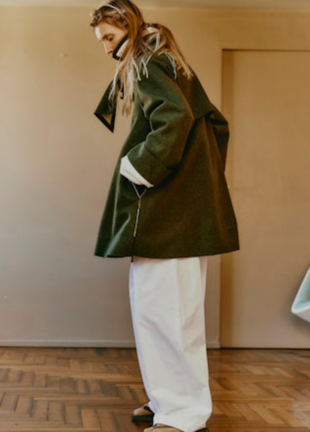 Maison Jejia Baby Loden Coat