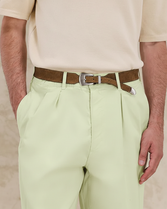 TROUSER NEW YORK LIME