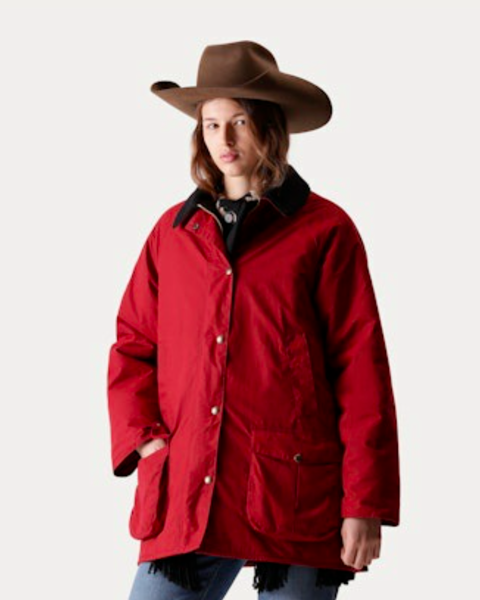 Fortela Floriane Red Field Jacket