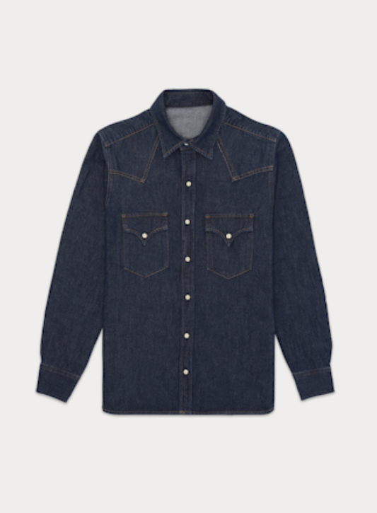 DENIM  TEXAN SHIRT 00403