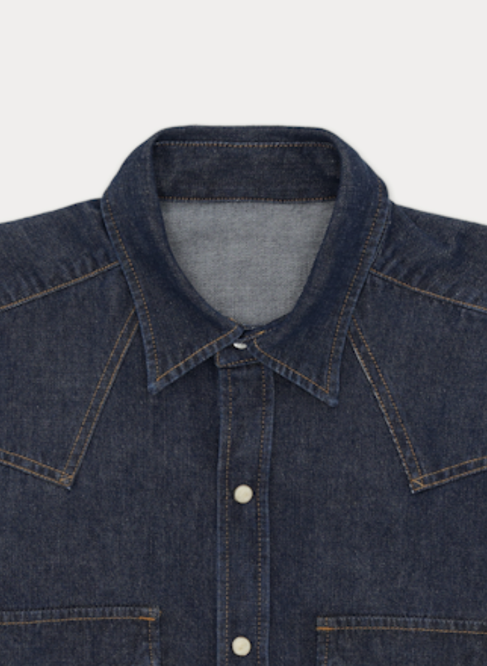 DENIM  TEXAN SHIRT 00403